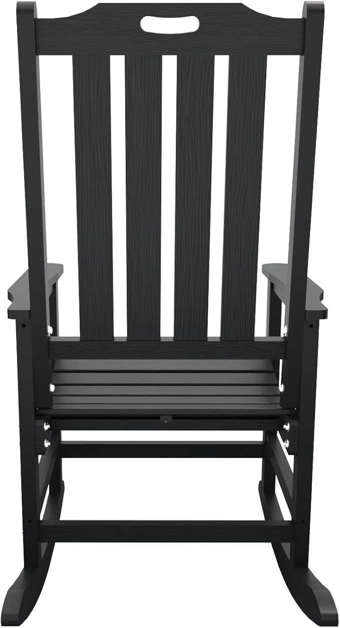 Oversized Rocking Chair Set of 2, Outdoor Rocking Chair - Image 6