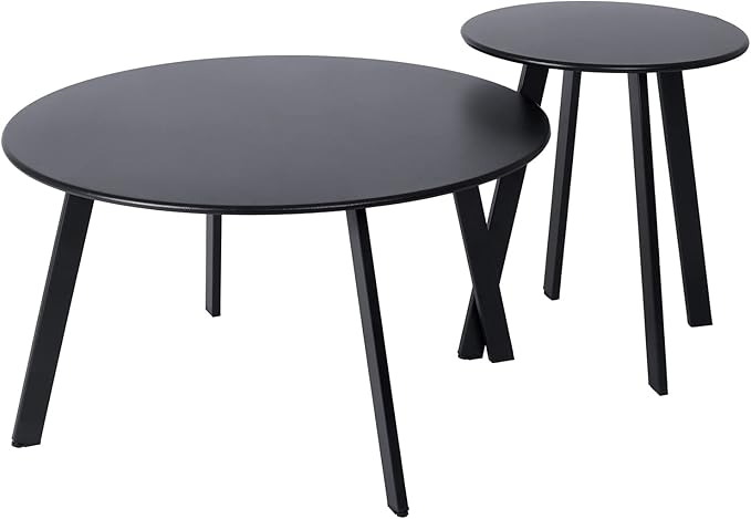 Patio Outdoor Coffee Table Set of 2 - Image 3