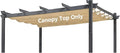 Pergola Shade Cover Replacement Canopy Top Compatible by Unknown