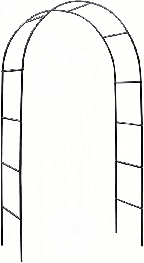 Garden Arch Trellis Metal Garden Arbor by UmiPatio
