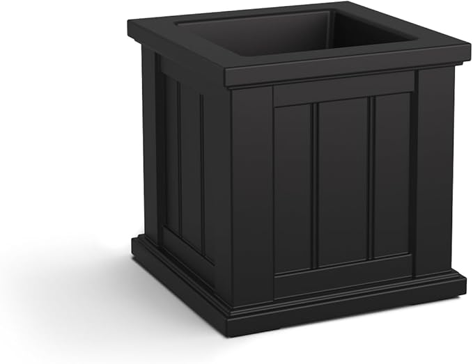 Mayne Cape Cod 14-Inch Square Planter – Self-Watering, Weather-Resistant Planter - Image 8