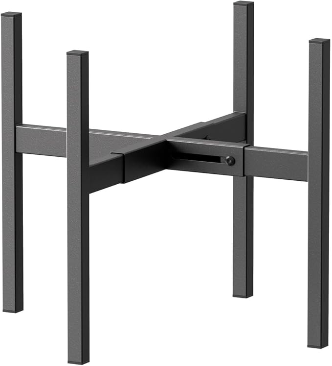 Metal Plant Stand, Adjustable Size Fits 10 12 13 14 15 16 Inches Large Planter - Image 2