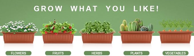 Suyncll Vertical Raised Garden Bed Planter Box, 5 Tiers Vertical Garden Planter - Image 9
