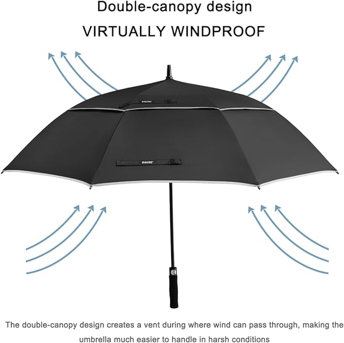 G4Free 47/54/62/68/72 Inch Automatic Open Golf Umbrella Oversize Extra Large - Image 4