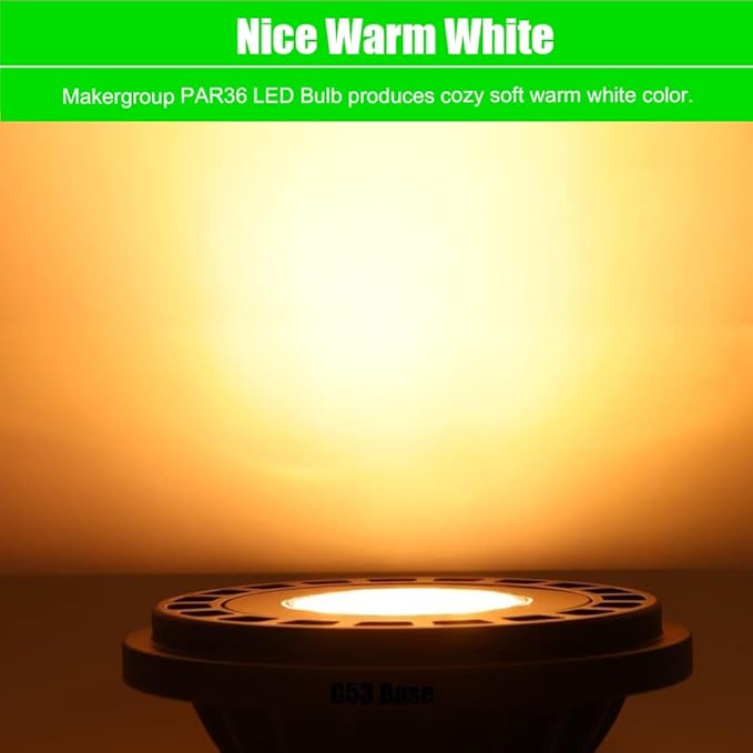 PAR36 LED Landscape Light Bulb 7W, 12V Low Voltage Lighting, Waterproof - Image 6