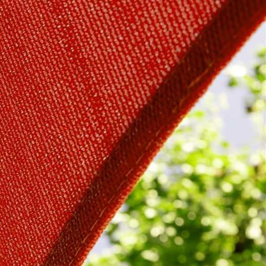Amgo Custom Size 10' x 10' x 14.1' Red Right Triangle Sun Shade Sail UPF50+ - Image 9