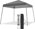 Canopy Tent, 10X10 FT Pop Up Canopy Outdoor Instant Tent Slant Legs by Oneofics