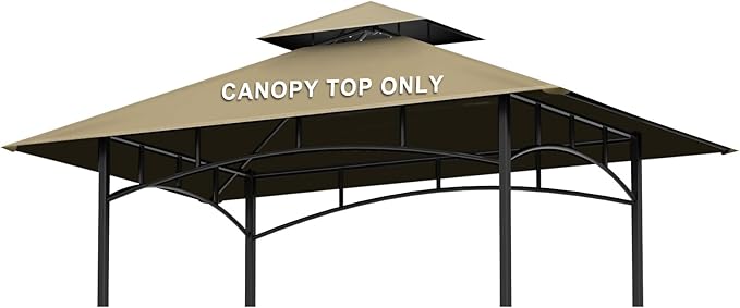 Grill Gazebo Replacement Canopy Top by Aonear