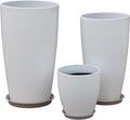 24, 11 Inch Large Plastic Planters by MinCHI257