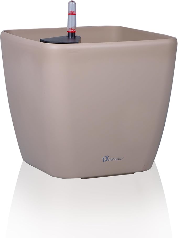 Dexceder 11x10 Self Watering Planter Indoor Outdoor, Inner Mat Design, by Dexceder