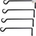 16 inch Plant Hanger, Sturdy Hanging Plant Bracket Outdoor, Hanging Plant Wall by YELOKIE