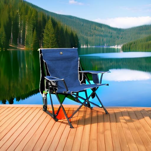 GCI Outdoor Kickback Rocker Camping Chair | Portable Folding Rocking Chair - Image 5