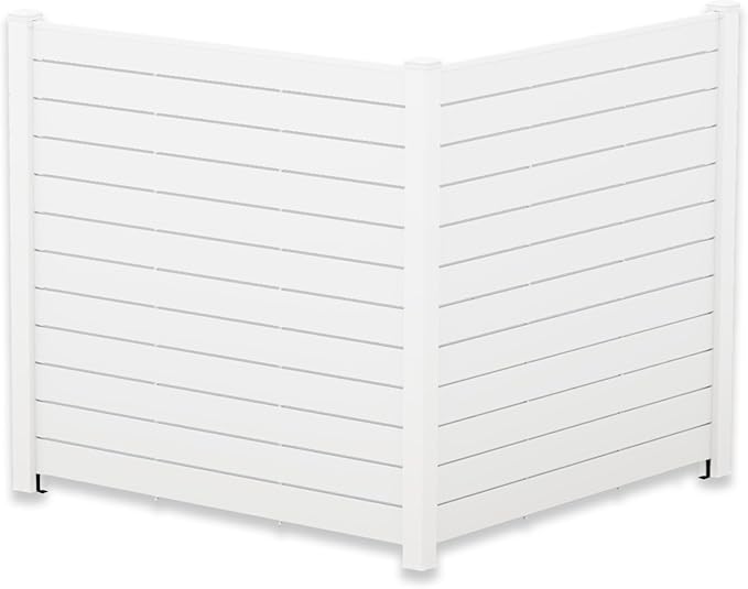 Kozyard Ground Mounting Kit for 2-Panel Privacy Screens – Perfect for Securing - Image 3