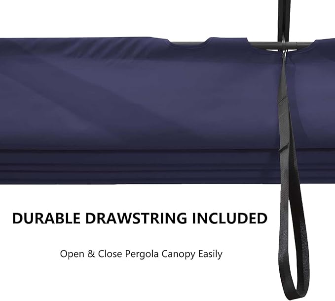 Pergola Shade Cover Replacement Canopy Top Compatible - Image 7