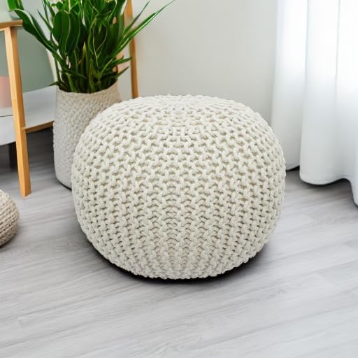 COTTON CRAFT Round Dori Pouf - Image 6
