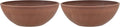 PSW Pot Collection Shallow Bowl Planter, 10-inch | Terra Cotta Color | Pack of by PSW
