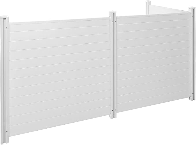 VEVOR Outdoor Privacy Screen, 50in H x 50in W Air Conditioner Fence, 3-Panel - Image 10