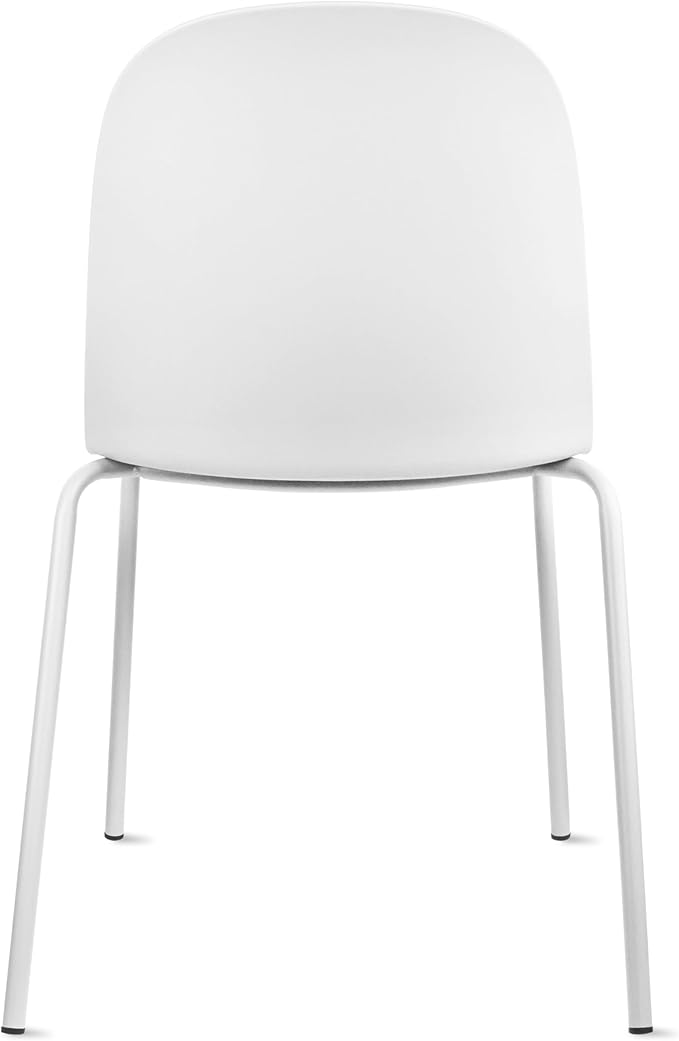 2xhome Modern Stackable Armless Dining Chair | Plastic Shell Seat - Image 6