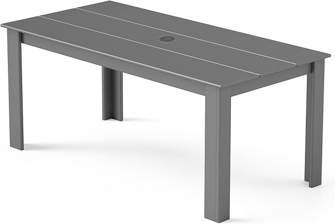 GREENVINES Outdoor Dining Table | 67’’ | HDPE | Rectangle Tables by GreenVines
