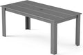 GREENVINES Outdoor Dining Table | 67’’ | HDPE | Rectangle Tables by GreenVines