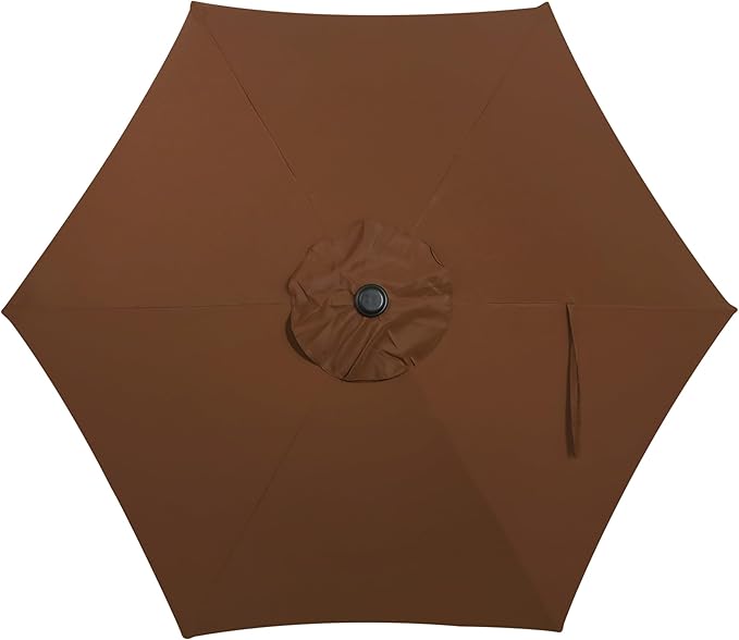 Blissun 7.5 ft Patio Umbrella, Yard Umbrella, Outdoor Market Umbrella - Image 4