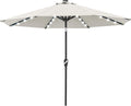 ABCCANOPY 10FT Durable Solar Led Patio Umbrellas by ABCCANOPY