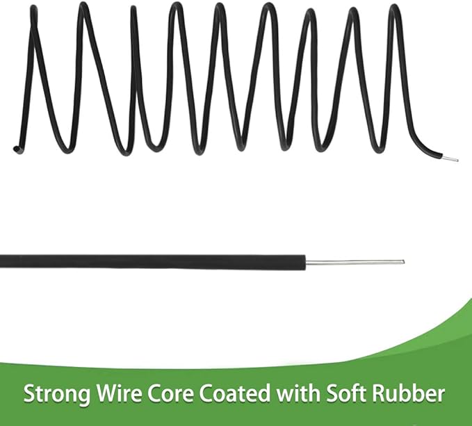 Tenn Well Garden Ties, 52 Feet 3.5mm Soft Garden Wire, Plant Twist Ties - Image 3