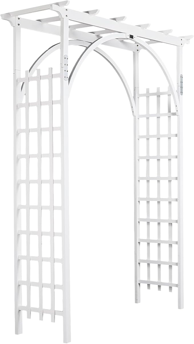 VINGLI 85in Wooden Arbor, Wedding Arch by VINGLI
