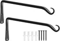 FEED GARDEN 2 Pack 12 Inch Hanging Plant Bracket Wall Hooks Decorative Plant by FEEDGARDEN