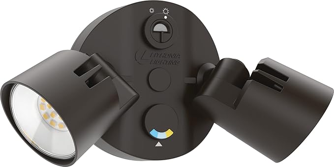 Lithonia Lighting HomeGuard 2-Light LED Outdoor Flood Lights, Outdoor LED Lights by AcuityBrands