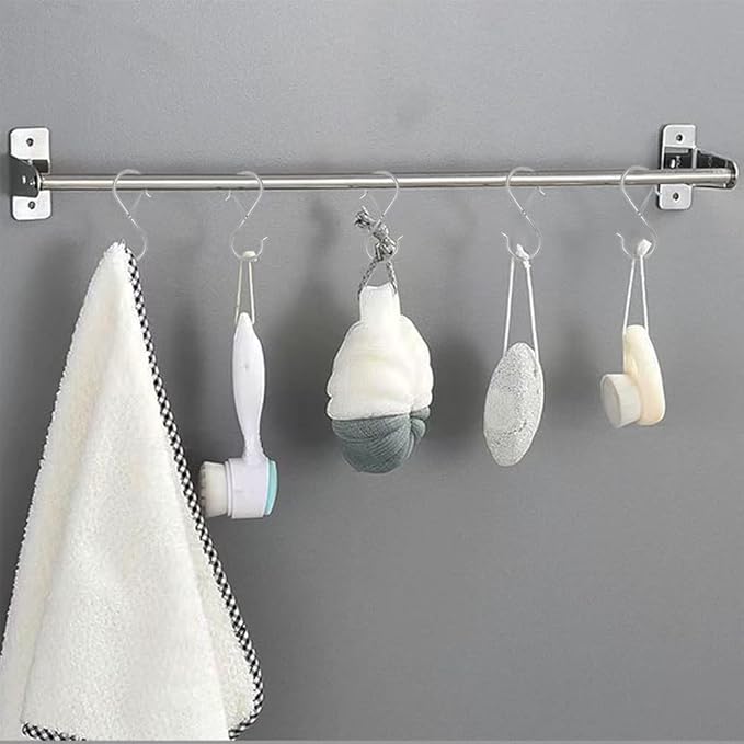 48 Pack S Hooks for Hanging, 3.5 inch Heavy Duty Metal S Hooks - Image 5
