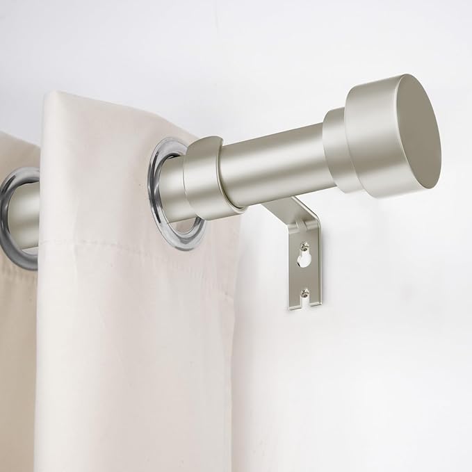 Curtain Rods for Windows 32 to 240, 1 Inch Adjustable Heavy Duty Long Window - Image 2