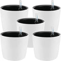 5 Pack 7 Inch Self Watering Planter by HEIHAK