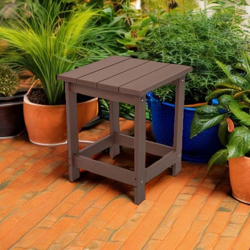LZRS Adirondack Square Outdoor Side Table - Image 6