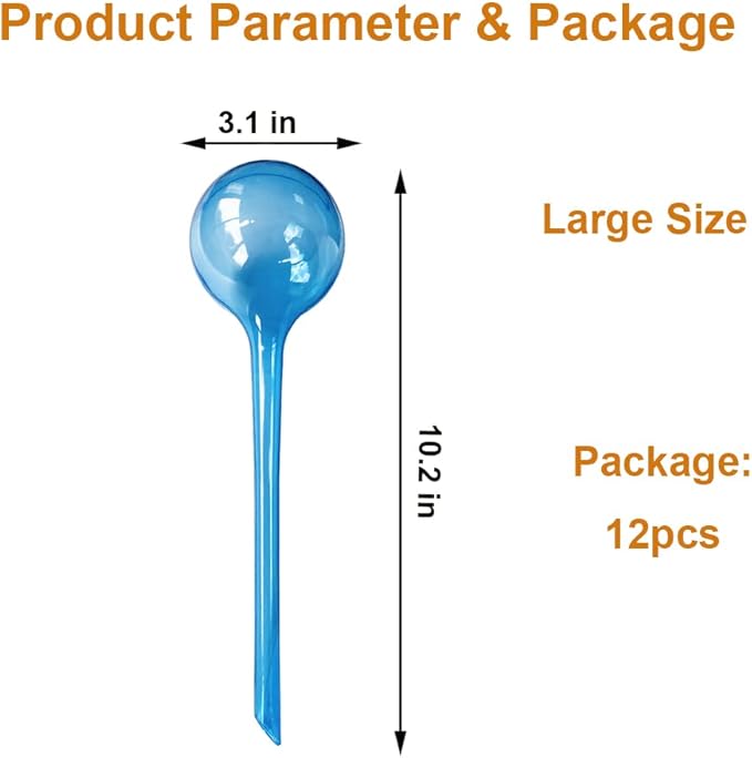 Large 12pcs Plant Watering Globes - Image 5