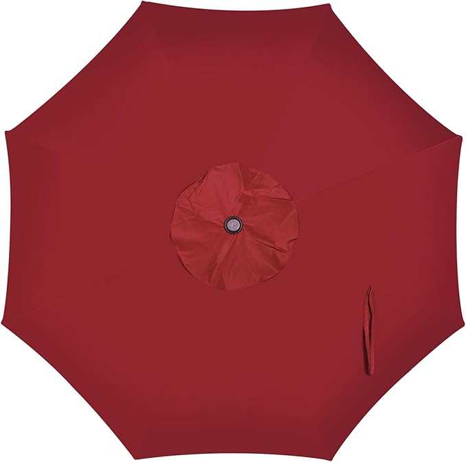 Blissun 9' Outdoor Patio Umbrella, Outdoor Table Umbrella, Yard Umbrella - Image 4
