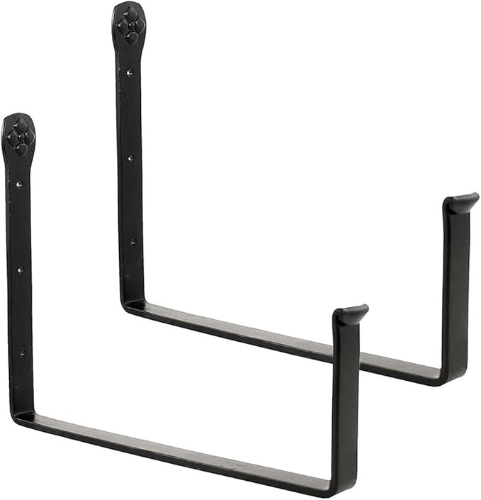 Achla Designs Window Flower Box Wall Brackets, 12 inch by ACHLADesignsHomeGarden
