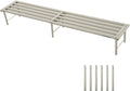 SBDSBD OUTEROOM Metal Plant Stand, Rust-proof Aluminum Flower Pot Stand by GardeningLifestyle