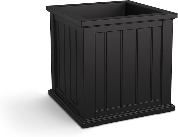 Mayne Cape Cod 20-Inch Square Planter – Self-Watering, Weather-Resistant Planter - Image 2
