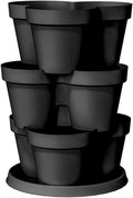 The HC Companies Terrace Planter 23” Vertical Herb Garden Planter, 3 Tiered by TheHCCompanies