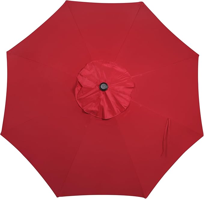 Blissun 9' Outdoor Patio Umbrella, Outdoor Table Umbrella, Yard Umbrella - Image 3