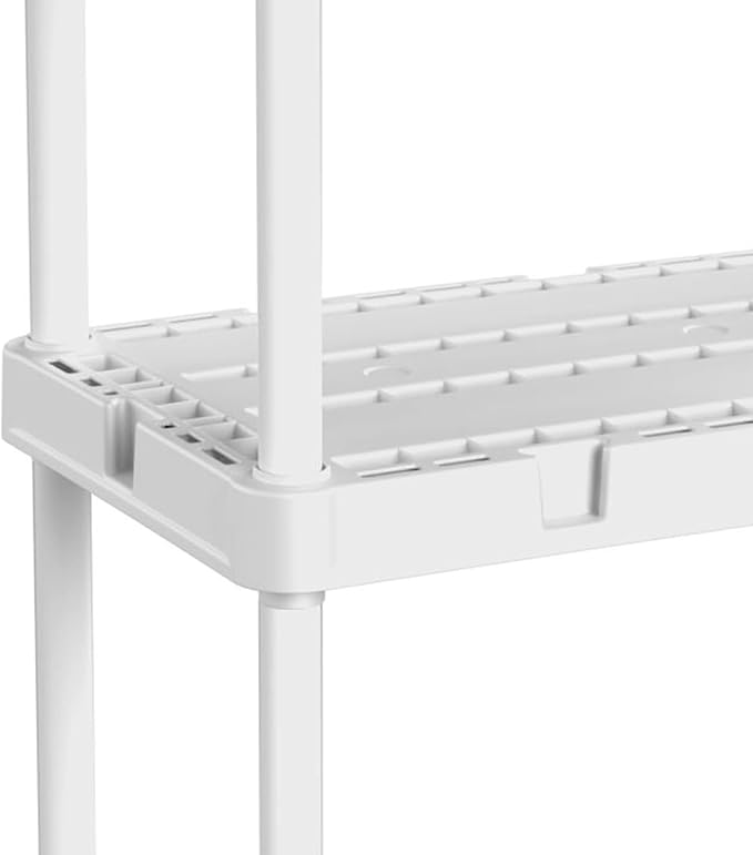 Gracious Living 3 Pack Light Duty Storage Shelves, Knect-A-Shelf 3-Shelf - Image 8