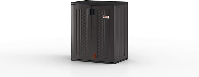 Suncast Heavy-Duty Resin Outdoor Storage Cabinet, Made in The USA - Image 23