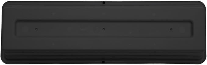 Bloem Dura Cotta 18" Black Resin Rectangle Window Box Planter - Image 8