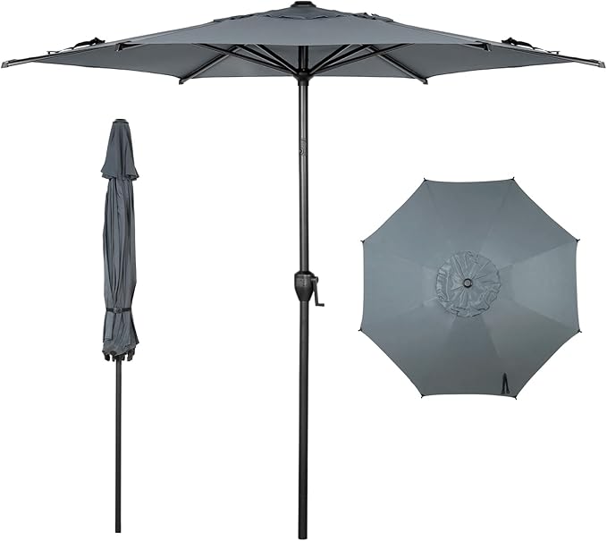Abba Patio 11FT Lyon Outdoor Patio Umbrella Outdoor Table Umbrella by AbbaPatio