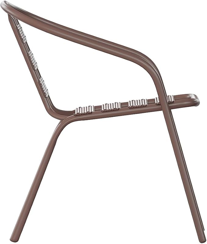 Flash Furniture Lila Metal Restaurant Stack Chairs - Image 7