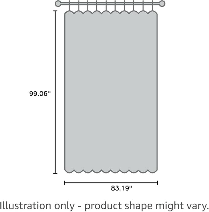 Joydeco Blackout Patio Sliding Door Curtains 84 Inches Long, Grommet Privacy - Image 10