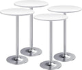 Furmax Bistro Pub Table Round Bar Height Cocktail Table by Furmax
