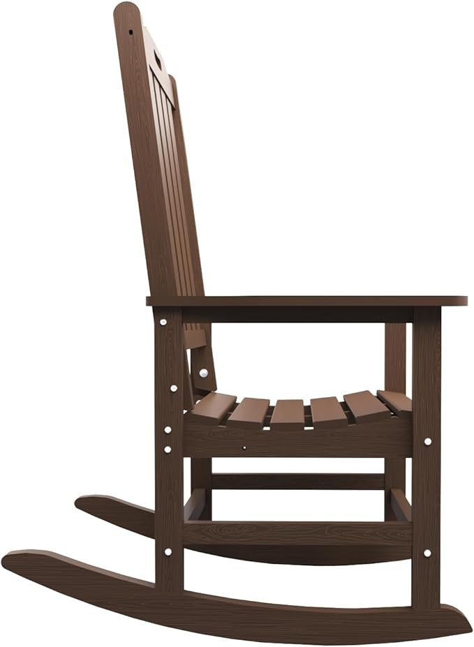 Oversized Rocking Chair Set of 2, Outdoor Rocking Chair - Image 5