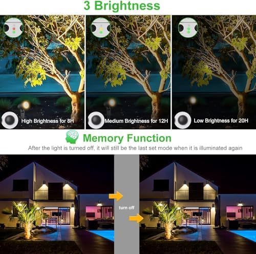 CLY 4-in-1 Solar Spot Lights Outdoor - Image 7